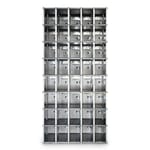 View 45-Door Rear-Loading Private Horizontal Mailbox